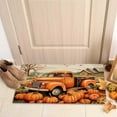thumbnail image 2 of Tainini Fall Front Door Mat, 16×24 Thanksgiving Truck Pumpkin Resist Dirt Doormats,for Home Indoor Outdoor Decor, 2 of 3