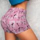 thumbnail image 4 of Fotbe Cartoon Poodle Dog Shorts Sin Costuras – Shorts Deportivos de Cintura Alta para Mujer, Elásticos para Gimnasio, Yoga, Running o Ciclismo-Medium, 4 of 8