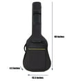 thumbnail image 3 of D'Luca Classical Full Size 39 Inches Guitar Gig Bag, 3 of 5