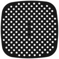 thumbnail image 2 of Reusable Air Fryer Liners 7.5 Inch Square Silicone Air Fryer Mat Non-Stick Air Fryer Basket Mats Air Fryer Accessories for Steaming Basket Bamboo Steamers Baking, 2 of 8