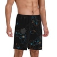 thumbnail image 2 of Vsdgher Shorts de Pyjama Imprimés pour Hommes Bas de Pyjama Légers avec Poches-3TG, 2 of 6