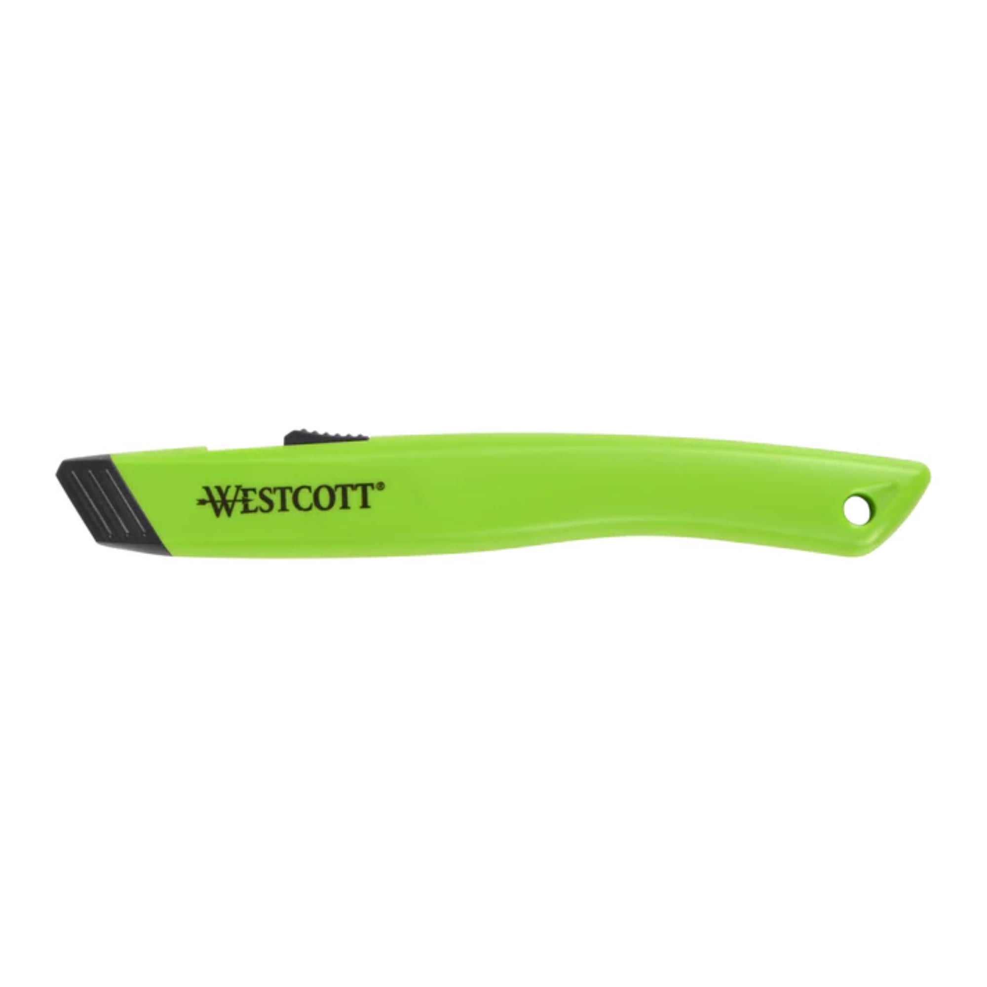 Westcott Full Size Ceramic Blade Retractable Utility Cutter, 3-pack, Green