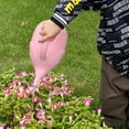 thumbnail image 4 of Byujiro 0.45 Gallon Elephant Shaped Plastic Watering Can Portable Handheld Garden Watering Can with Comfort Handle for Indoor Plants, Outdoor Gardening & Patio Plant Care, 4 of 4