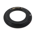 thumbnail image 4 of Adaptador de Aleación de Aluminio para Lente de Montaje M42 a Cuerpo de Cámara Digital para 60D 650D 7D 600D T4 T3 (negro) Sunnimix Lente de montaje con tornillo M42, 4 of 8