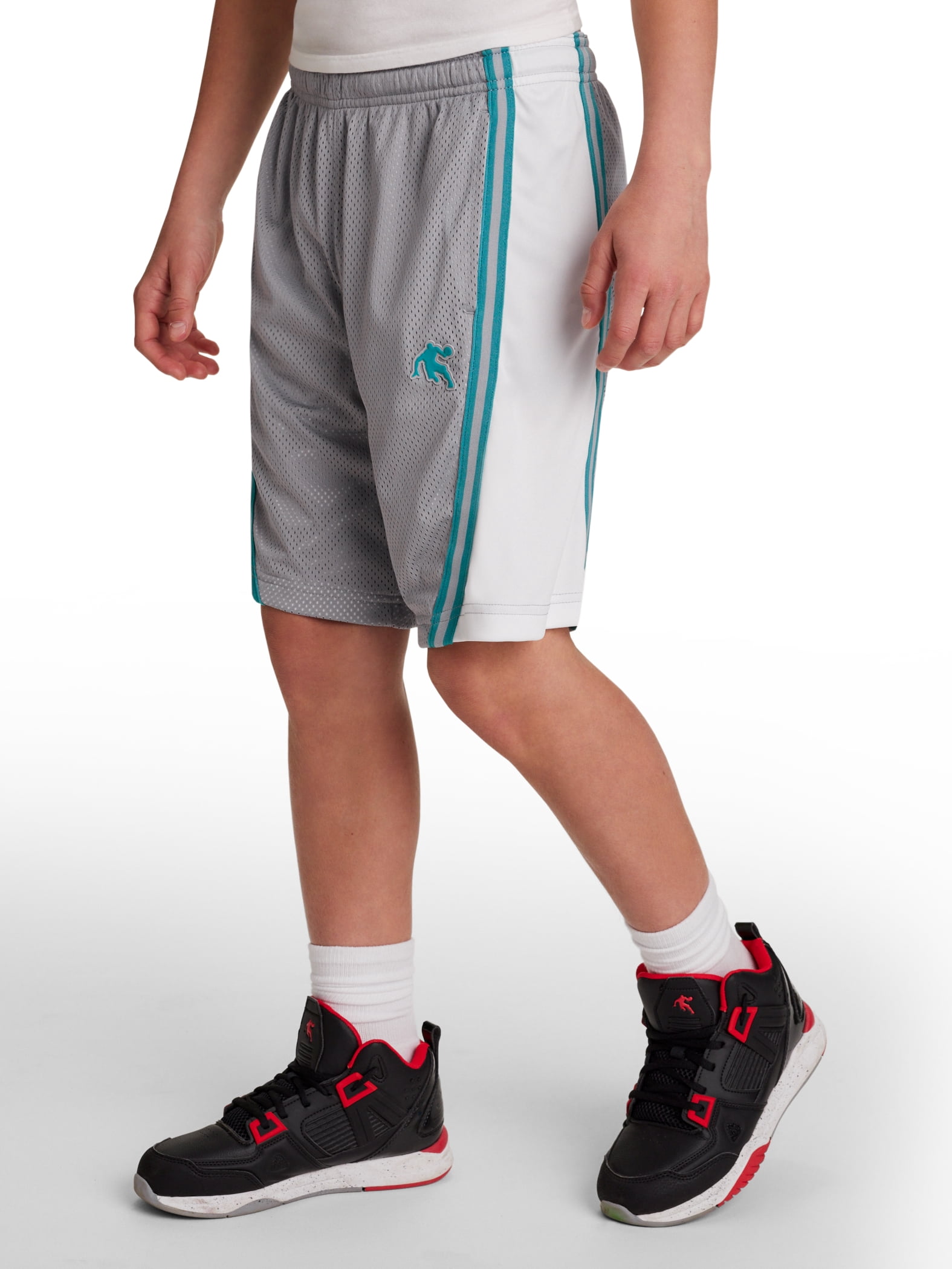 AND1 Boy’s Performance Double Dribble Basketball Short, Sizes 4-18