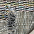 thumbnail image 2 of SAFAVIEH Montauk Jayde Striped Cotton Area Rug, Grey/Multi, 5' x 8', 2 of 5