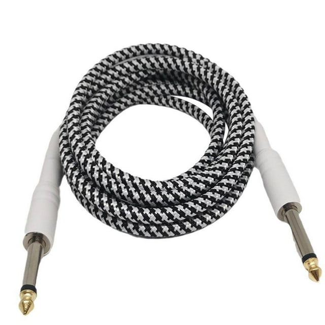 Langgg 6.35mm Guitar Cable Noise Reduction for Deep Bass Musical Instruments 2Meter