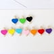 thumbnail image 3 of Mini clip de fotos de 3 cm, color amor, pequeño clip de madera, clip creativo, foto, decoración del hogar, manualidades de dibujos animados, 3 of 6