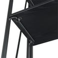thumbnail image 5 of Pemberly Row Folding Four-Tier Bookshelf in Black Wood Finish, 5 of 11