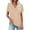 Beige, variant on Aayomet T Shirts For Women Women Casual V Neck Pringting Soft T Shirt Flowy Pleated Tunic Workout Tops For Women Yellow,S-XXL