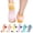 Assorted Colors, variant on UNEEI Non-Slip Grip Socks for Women Men, 6 Pair Cotton Non Slip Socks for Yoga, Pilates, Ballet, Hospital, Anti-Skid, Breathable