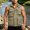 Khaki, variant on Outdoor Stand Collar Cargo Utility Vest Men Multi Zip Flap Pockets Wind Resistant Sleeveless Jacket for Fishing Travel Hunting Daily Street Fashion Looks Khaki M