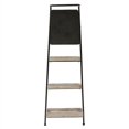 thumbnail image 5 of Luxen Home WHIF767 Metal & Wood Ladder Storage Three-Tier Shelf, 5 of 10
