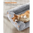 thumbnail image 3 of Cama para perros Feandrea Sofá Grande para perros medianos 91 x 68 x 23 cm con Funda Lavable y extraíble Gris Ombré, 3 of 5