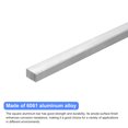 thumbnail image 3 of Uxcell Square Aluminum Flat Bar, 1/2" Thick 0.6" Width 10" Length Square Aluminum Bar For Industrial Building, 3 of 5