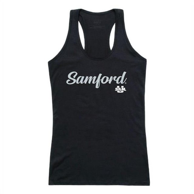 W Republic 557-375-BLK-04 Samford Université Script Débardeur pour les Femmes & 44; Noir - Extra Large