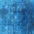 thumbnail image 1 of Ahgly Company Indoor Square Persian Light Blue Bohemian Area Rugs, 7' Square, 1 of 4