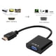 thumbnail image 5 of Tmvgtek Compatible Con Hdmi A Vga Chapado En Oro 1080P Macho A Hembra Convertidor De Cable De Vídeo (Negro), 5 of 8