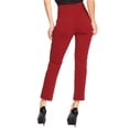 thumbnail image 3 of Pantalón Mujer Moda Casual Formal Cintura Alta Cómodo Vino vino CH Incógnita 550379, 3 of 5