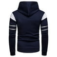 thumbnail image 3 of Vedolay Mens Hoodies Soft Cotton Jacket Sportswear Navy,L, 3 of 3