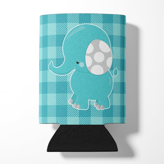 Striped Elephant Can or Bottle Hugger