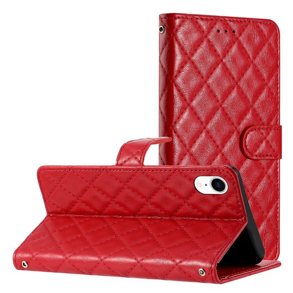 Case For Iphone Xr Wallet Cover With Card Slots Stand Magnetic Closure Compatible With Iphone Xr Case