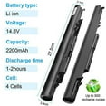 thumbnail image 3 of Fancy Buying Spare 919700-850 919681-421 Laptop Battery for HP HQ-TRE71025 TPN-W129 TPN-W130 TPN-Q186 C130 14-BS153OD 17-BS019DX 17-BS051OD 17-BS067CL 17-BS153CL 17-AK012NR 17-BS061ST, 3 of 5