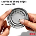 thumbnail image 3 of OXO Good Grips Handheld Kitchen Steel Smooth Edge Can Opener, Black, 3 of 6