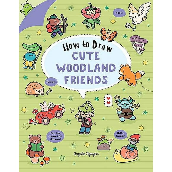How to Draw Cute Woodland Friends (Volume 8) (Draw Cute Stuff)