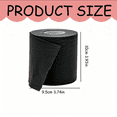 thumbnail image 3 of Black Toilet Paper Funny Novelty Toilet Paper Sustainable And Soft For Home Camping Trave, Printed Toilet Paper, 3 of 3