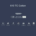 thumbnail image 5 of 610 TC Snow White Twin XL Size Sheet Sets By Cooling Planet, 5 of 6