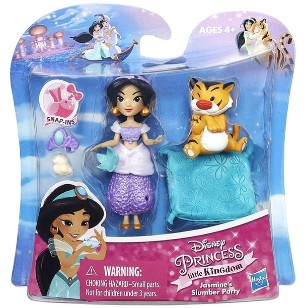 Disney Princess Little Kingdom Jasmine's Sluber Party Figure Walmart