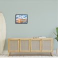 thumbnail image 3 of Stupell Industries Contemporary Ocean Pier Sunrise Reflection Black Framed Giclee Art, 20 x 16, by Jeff Poe Photography, 3 of 7