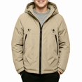 thumbnail image 2 of Teylalorva Boys Outerwear (3-12) Winter Ski Jacket Waterproof Windproof Hooded Coat Warm Outdoor Sports Snow For Kids Khaki Size 5T, 2 of 6