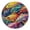 Colorful Fish Schools, variant on Acrylic Puzzle Suncatcher, 83 Pieces Sun Catchers Puzzle, DIY Sunset Boating Stained Glass Sun Catchers Puzzles Window Hanging Home Garden Decor, Suncatcher Gifts for Women Men
