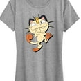 thumbnail image 3 of Pokémon - Meowth Shadow - Women's Short Sleeve Graphic T-Shirt, 3 of 5