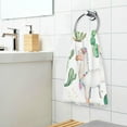 thumbnail image 5 of GZHJMY Llama Cactus Hand Towels for Bathroom 1OO% Washcloth 2 pcs Face Towel 16 x 28 inch, Absorbent Soft & Skin-Friendly, 5 of 6