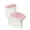 Strawberry, variant on HELLHERO Leaves Keep Dust Stain Toilet Lid Cover and Toilet Tank Lid Cover Stretch Elastic Fabric, Fits All Toilet Shapes, Universal U-Shaped