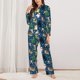 thumbnail image 2 of Balery Different Cats Christmas Conjunto de Pijama con Estampado para Mujer, Conjunto de Dos Piezas con Manga Larga, Ropa de Dormir Suave con Bolsillos, Pijamas Cómodos-XX-Large, 2 of 7