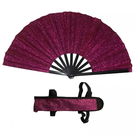 ACDANC Glitter Clack Clap Fans for Line Dancing,For Boots on the Ground Fan,Pop Fans for Line Dancing,Line Dance Popping Fan with Holster,Outdoor Events,And Dance Enthusiasts Gift