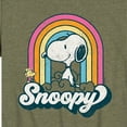 thumbnail image 3 of Peanuts - Snoopy Rainbow Clouds - Toddler And Youth Short Sleeve Graphic T-Shirt, 3 of 6