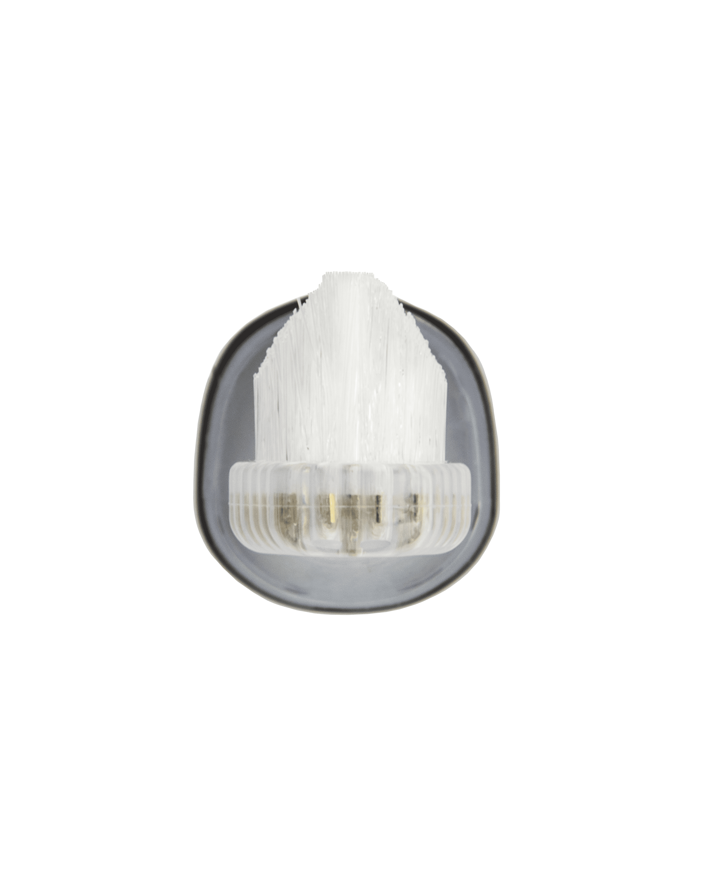 Supersmile Replacement Brush Heads for Zina45 Sonic Pulse Electric Toothbrush, Charcoal (Pack of 2)