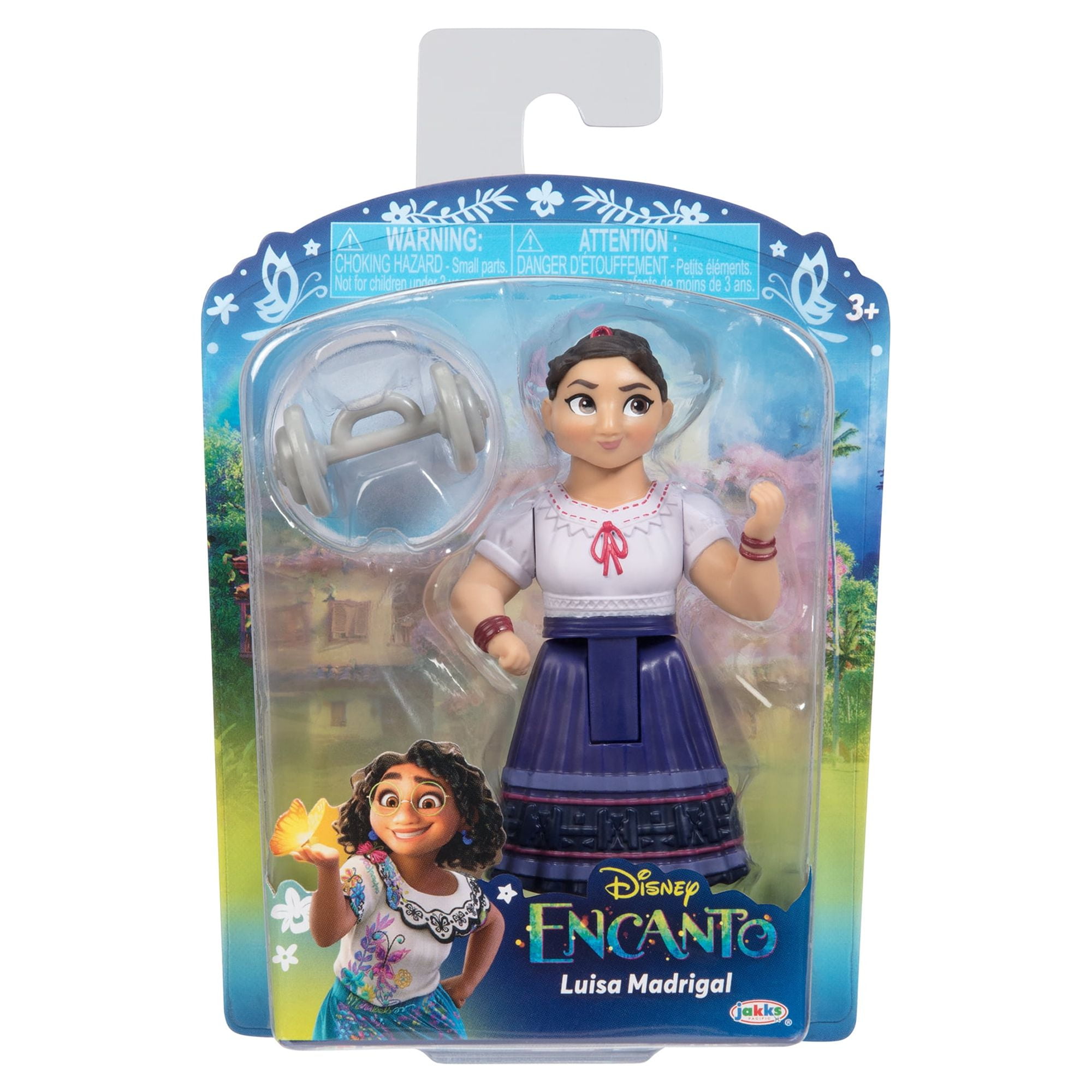 Disney Encanto Luisa 3 inch Small Doll, Includes Accessory, for Children Ages 3+