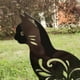 thumbnail image 5 of Artesanía impermeable para gatos Estatuas acrílicas para jardín de gato, de , estacas decorativas para jardín, estatuas para exteriores, estacas de animales para - D 14x24.5cm Magideal Artesanía impermeable para gatos, 5 of 7