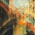 thumbnail image 2 of Weissing, Gerd 20x20 Gold Ornate Wood Framed with Double Matting Museum Art Print Titled - VENICE II, 2 of 4
