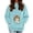 Sky Blue_#05, variant on Sewkxo Cat Pouch Hoodie For Women Kangaroo Pocket Dog Pouch Sweatshirts Pet Carrier Animal Holder Long Sleeve Pullover Tops,Sky Blue M