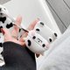 thumbnail image 3 of Funda protectora de silicona TUNC para AirPods Pro Vaca 3D, 3 of 5