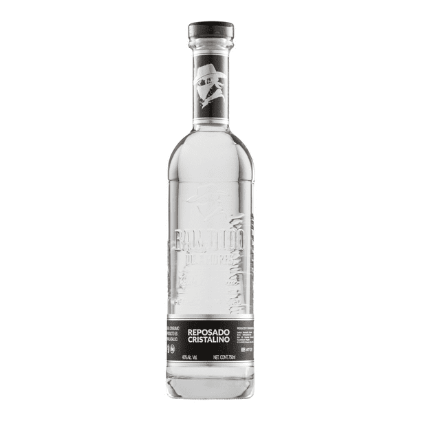 Tequila Bandido De Amores Reposado Cristalino 750 Ml Bandido De Amores Tequila Reposado Cristalino