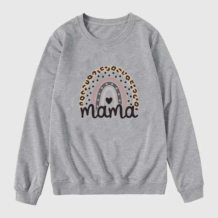 

Christmas Pajamas For Family Clothing Long Sleeve Crew Neck Sweatshirt Mom Matching Christmas Pjs For Family