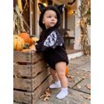 thumbnail image 5 of RUINIXCW Baby Bat Halloween Costume Wing Design Warm Plush Sleeveless Hooded Romper, 5 of 8